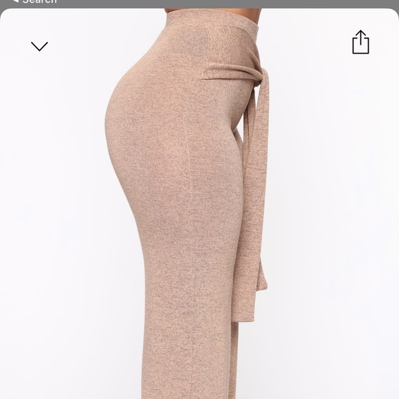 Taupe Lounge Pant Set NWOT - Picture 3 of 3